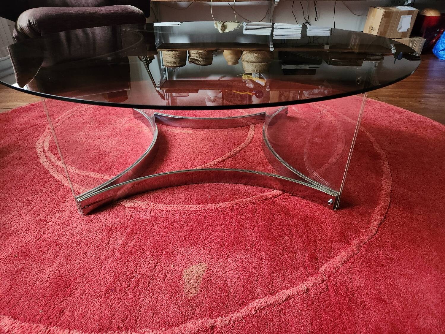 Coffee table by Alessandro Albrizzi from the 1970s.