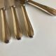 Set de 12 couteaux Christofle Dax métal argenté 1950