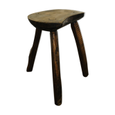 Tabouret brutaliste tripode