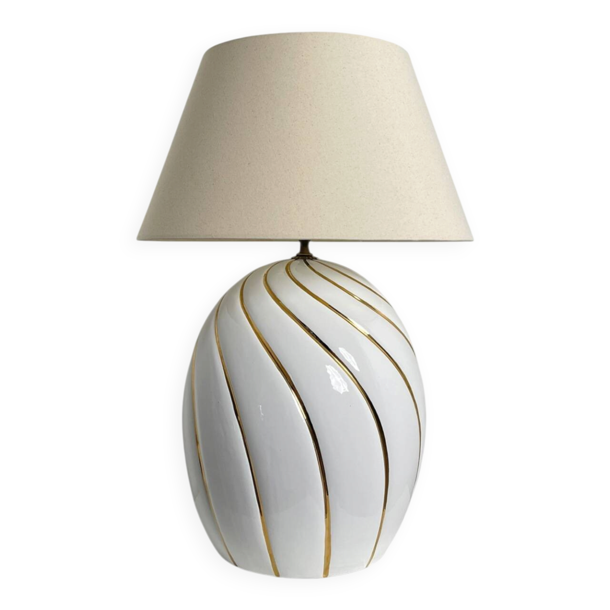 Lampe en céramique Italie 1970