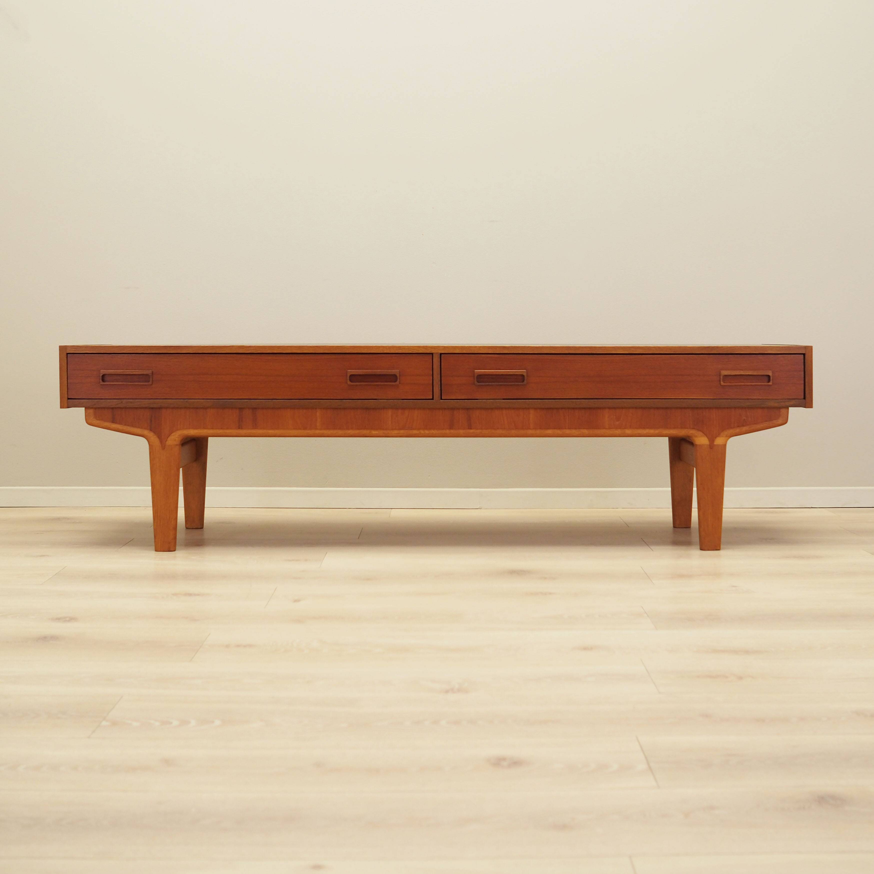 Teak lowboard, Danish design, 1960s, production: Denmark