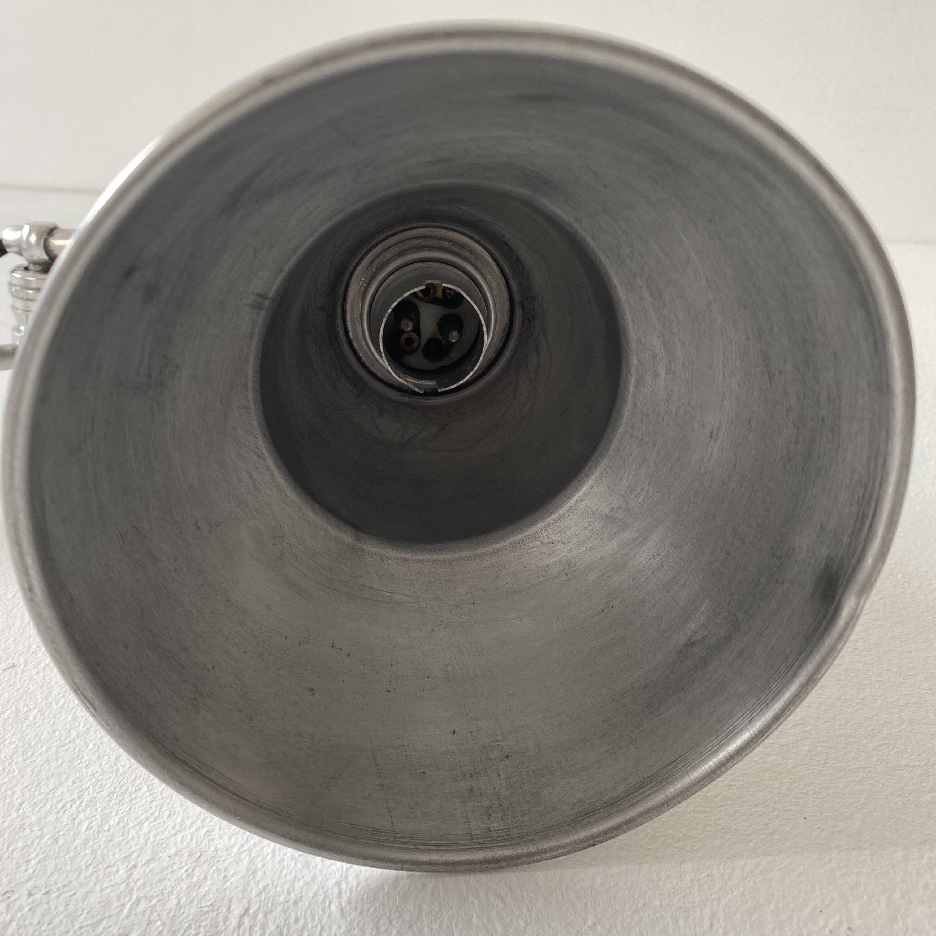 Old vintage desk lamp raise and lower