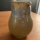 Pichet carafe pot à eau en grès émaillé signé