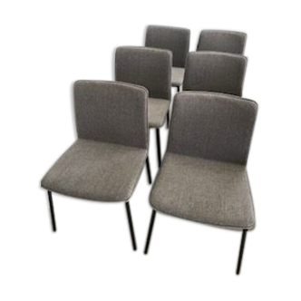 Set of six chairs