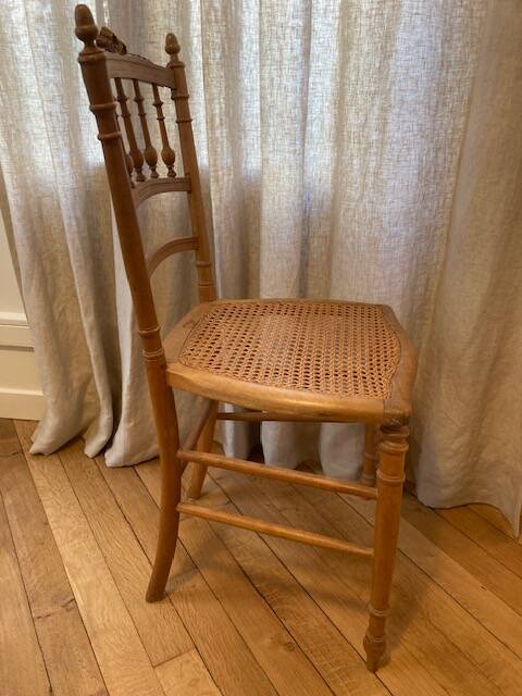 Napoleon III caned chair