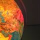 Globe in bright relief Rico Italy vintage 60s-70s