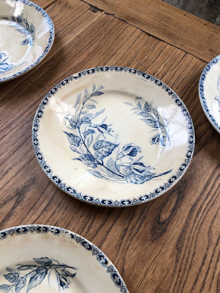 6 iron earth plates model "Marthe"