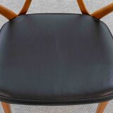 Fauteuil modèle 255 de Henning Kjaernulf pour Bruno Hansen