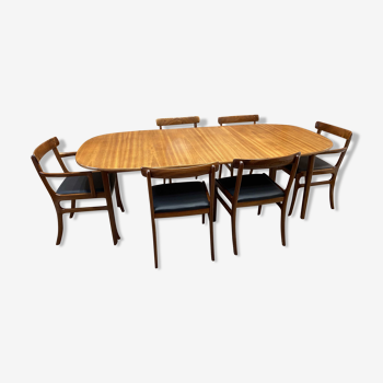 Table & chairs by Ole Wanscher, Poul Jeppesen, Denmark