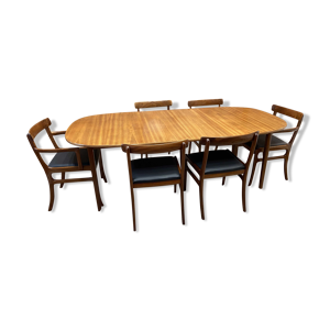 Table & chaises by Ole - poul danemark