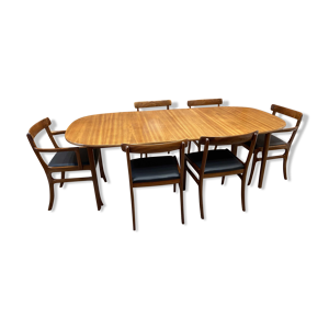 table & chaises by Ole