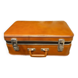 Small antique cardboard suitcase