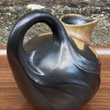 French Ceramic pitcher Art-Nouveau early twentieth