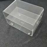 Vintage perspex/acrylic trolley or side table