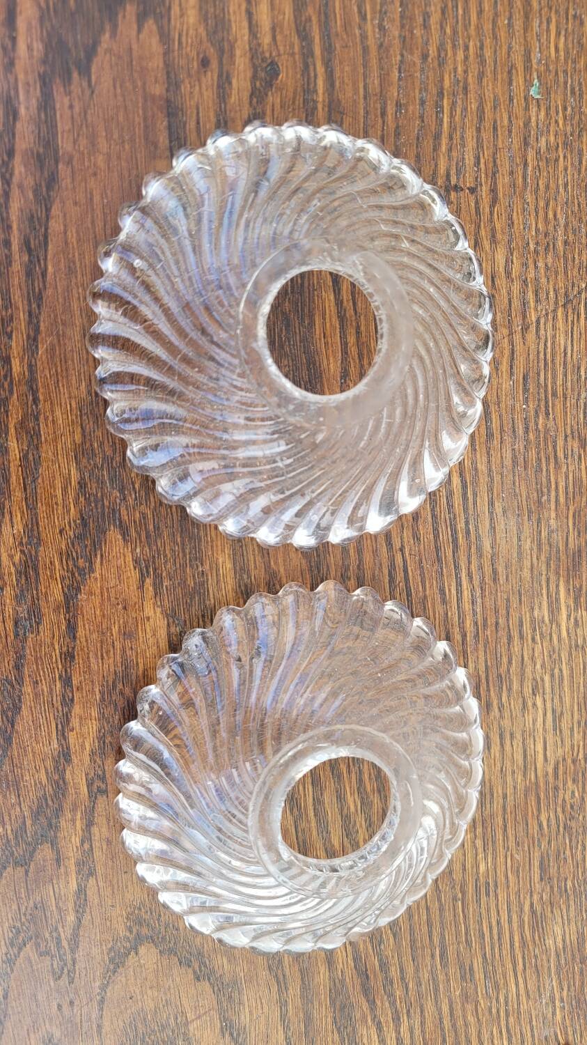 Pair of Louis Philippe candlesticks in brass 1900s