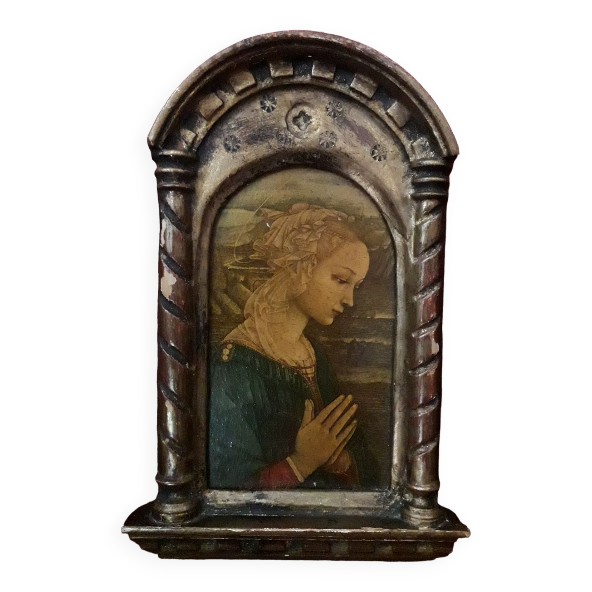 Painting on wood by Fra Filippo. Madonna La Lippina