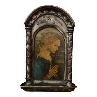 Painting on wood by Fra Filippo. Madonna La Lippina