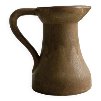 Stoneware pitcher - utensil pot.