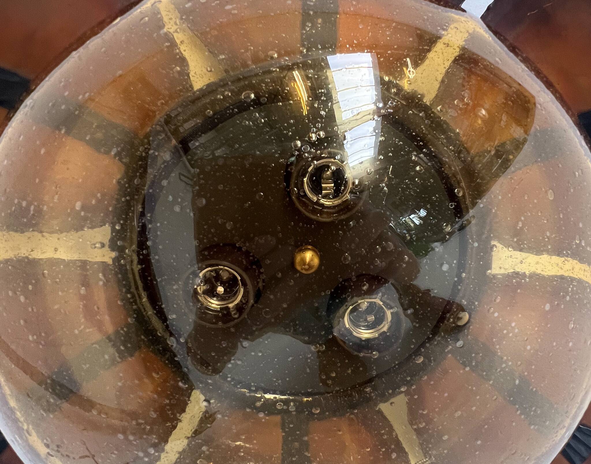 Brutalist air bubble ceiling lamp by Koch & Söhne, 1960’s