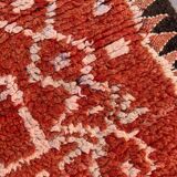 Red Boujad Moroccan rug - 281 x 158 cm