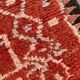 Tapis Marocain Boujad rouge - 281 x 158 cm