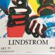 Original exhibition poster by Bengt LINDSTRÖM, ABCD Gallery, circa 70
