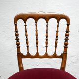 Old Napoleon III wooden chair