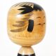 Sculpture poupée Kokeshi Togatta décorative du nord du Japon, peinte à la main