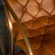 Mid 20thc british made pair of leather rocking chairs c.1950