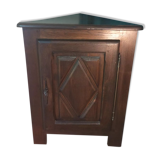 Vintage wooden corner buffet furniture