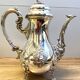 Elegant Louis XV Style Rocaille Silver Metal Tea Coffee Pot