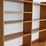 Vintage oak standing wall unit