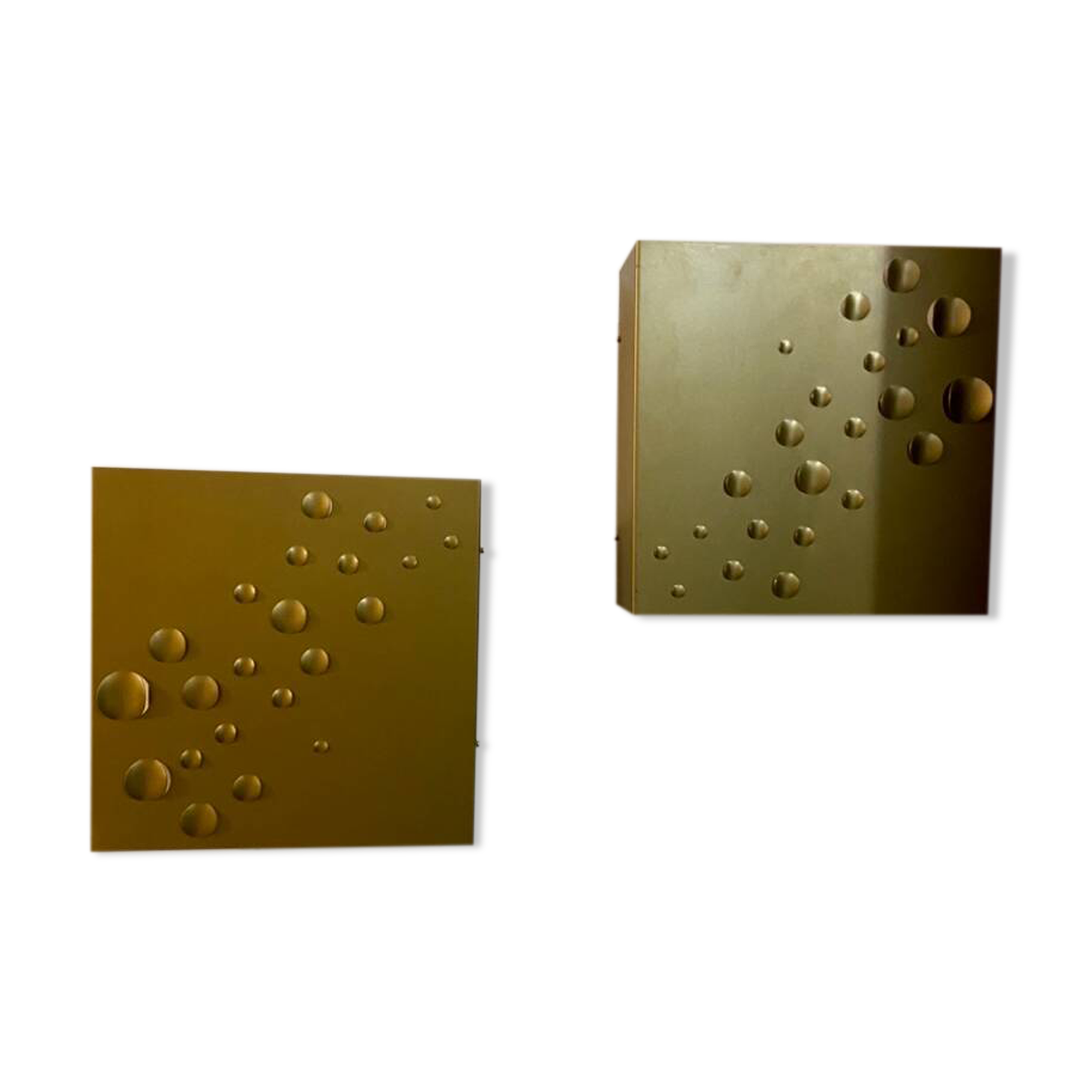 Pair of wall sconces, Evert Jelle Jelles for Raak, Paus base 1960.