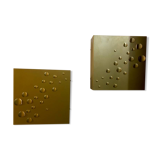 Pair of wall sconces, Evert Jelle Jelles for Raak, Paus base 1960.