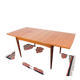 Vintage dining table from the 60s/70s, in teak, retro/vintage style, made of teak.
