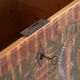 Large antique hand-painted trunk (c.1900) #50