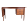 Danish extendable desk, Rosewood and Brass, model OS 51, Arne Vodder.