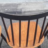 Lot of 4 vintage chairs