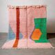Handmade wool rug for your space, size 150 x 250 cm.