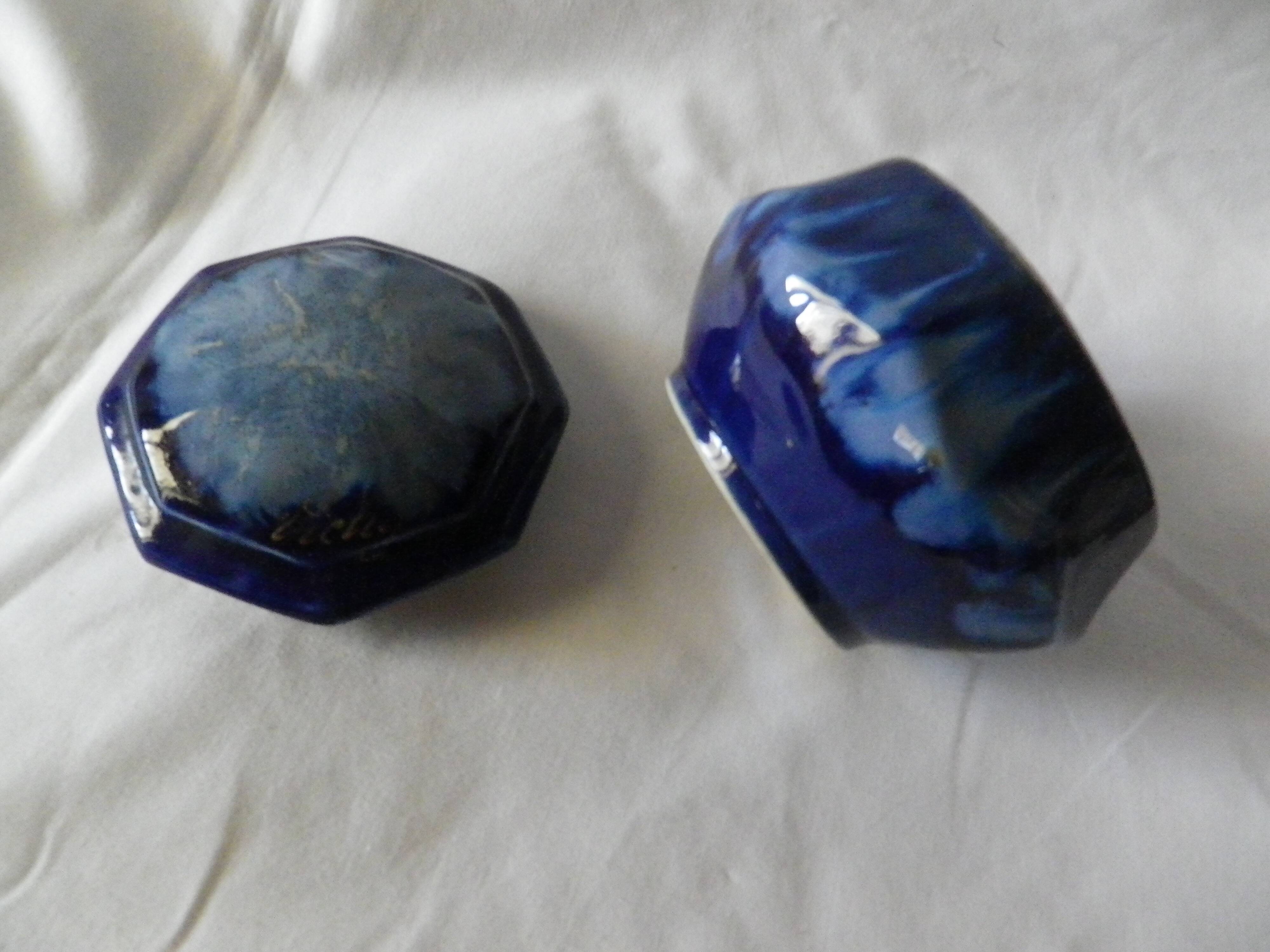 blue gingham candy box