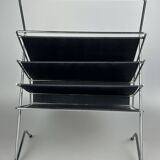 1960s/1970s Newspaper Holder Metal Plastic Space Age Mid Century