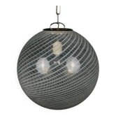 Suspension Vintage Swirl Murano, Italie, années 1970