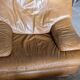 Designer leather sofa