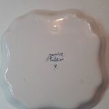 BONDIL square plate, Moustiers