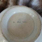 Antique pitcher in ironstone