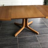 Vintage extendable table Baumann 1970s