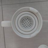 Vintage porcelain teapot and coffee maker Aluminite Frugier