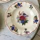 trio of hollow plates Sarreguemines model Agreste 60s
