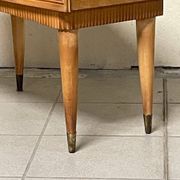 Commodini Mid-Century moderni in stile italiano, anni '50, set di 2