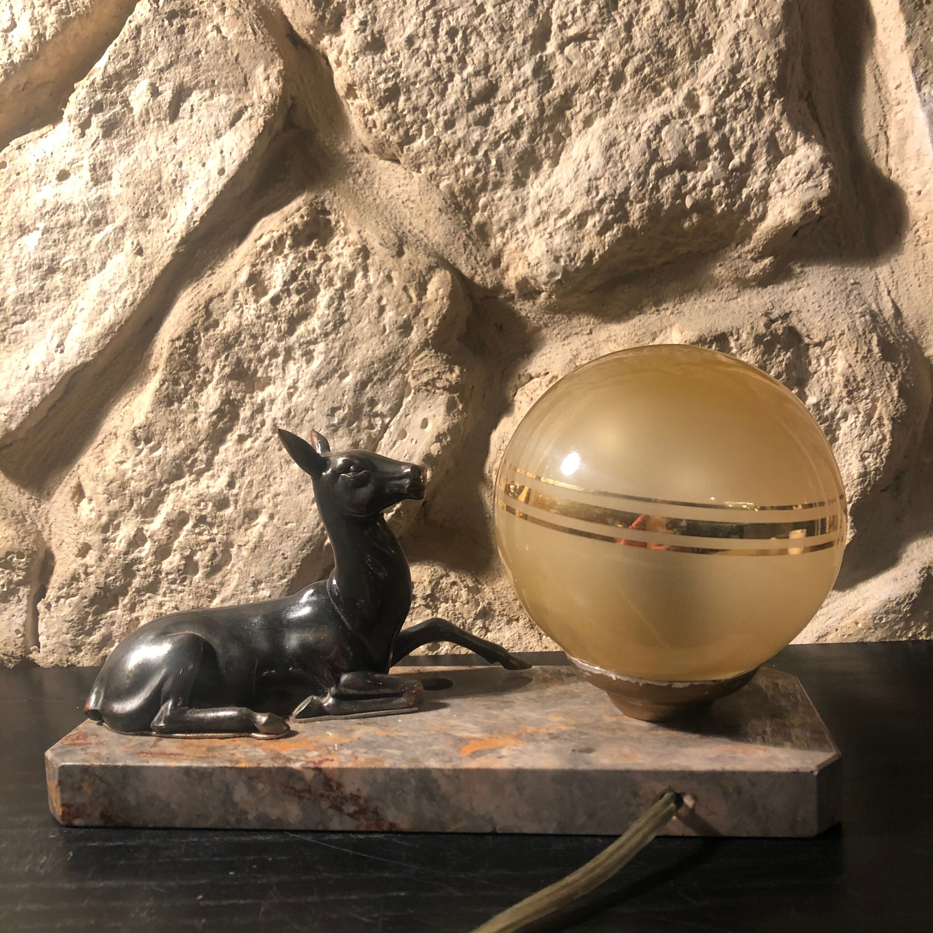 Lampe Art Deco